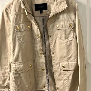 J. Crew Women's Beige Utility Jacket